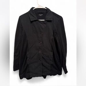 Eileen Fisher two toned Black Coat